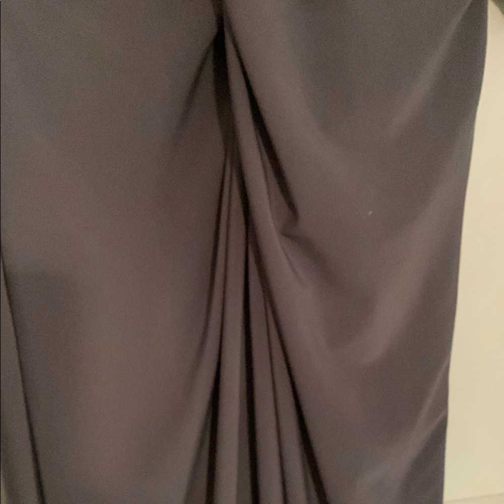 NWT Paper Doll Gray Maxi Dress - Picture 6 of 10